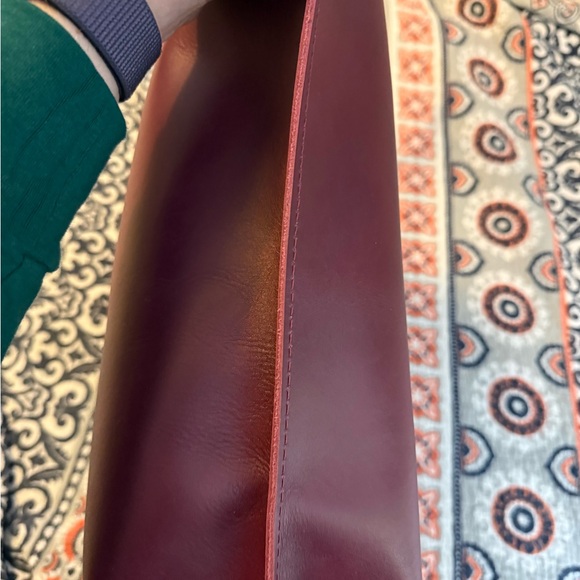 Portland Leather Large August Tote in Lollipop - Picture 5 of 12